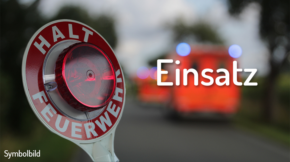 Wohngebäudebrand mit Menschenleben in Gefahr 