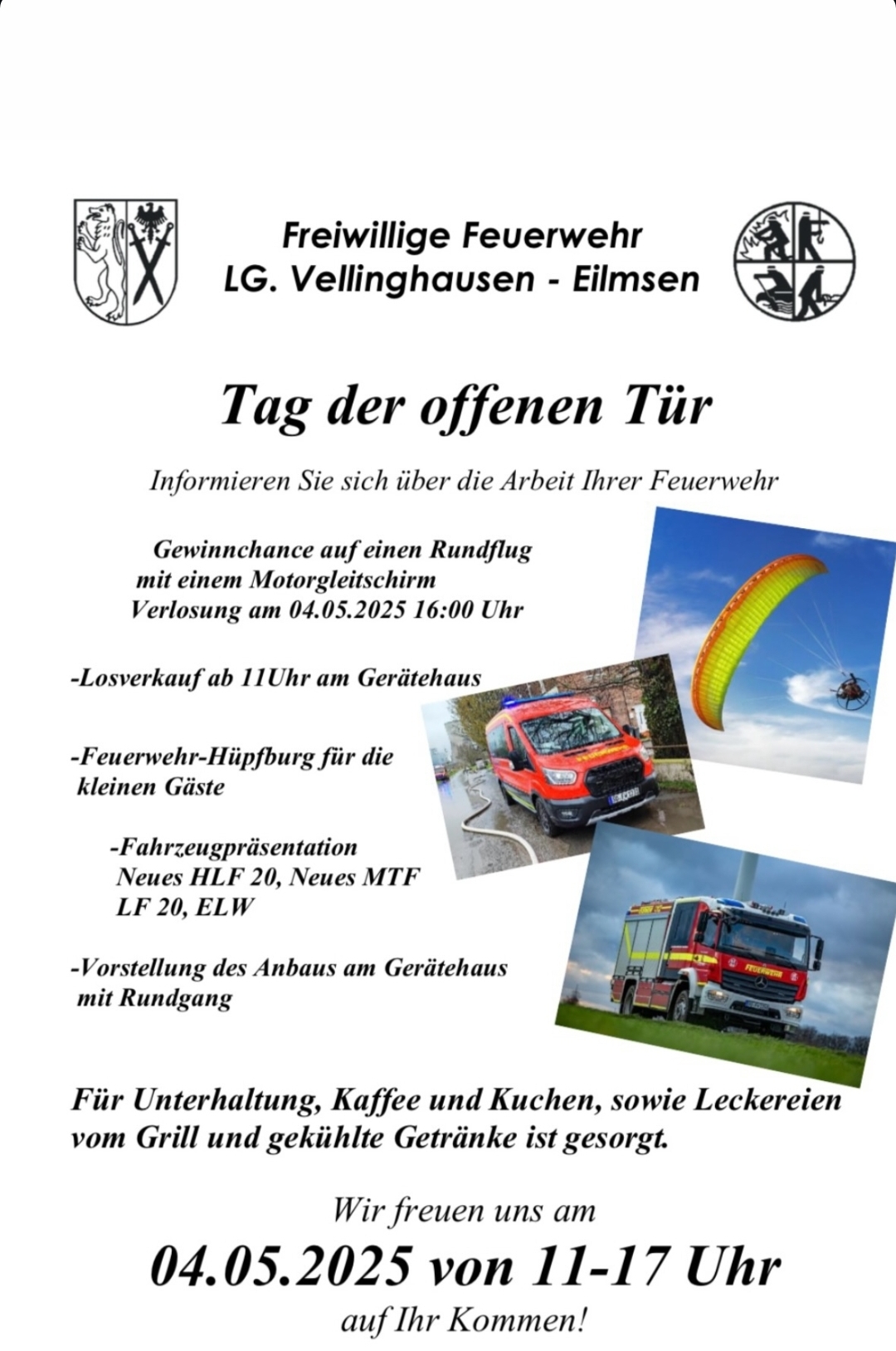 Tag der offenen Tür Löschgruppe Vellinghausen-Eilmsen 